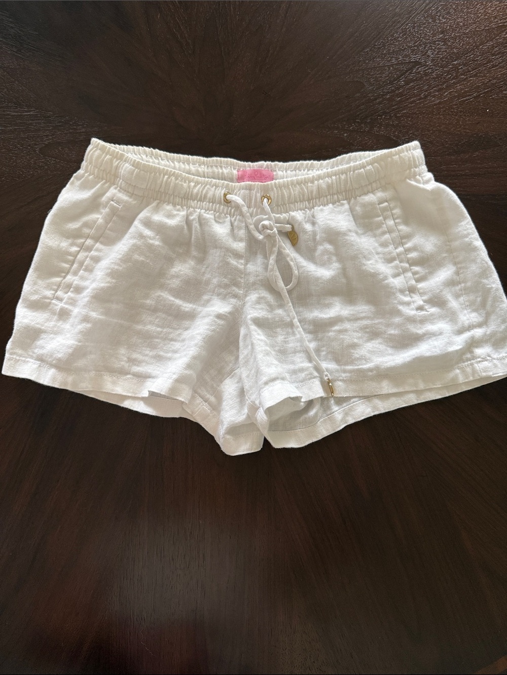 Lilly Pulitzer Baybreeze 100% Linen Short